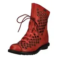 LAURA VITA LAURA VITA Stiefelette Leder Schnürstiefelette rot 36 EU