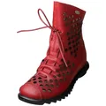 Laura Vita Womens CYRIELLE 11 rote Stiefeletten Ankle Boots - 36 EU