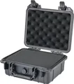 HMF ODK100 Outdoor-Fotokoffer mit Rasterschaumstoff, 27 x 24,5 x 13 cm