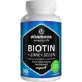 BIOTIN 10 mg hochdosiert+Zink+Selen Tabletten, 365 St PZN 12580505