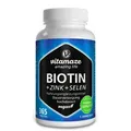 2x BIOTIN 10 mg hochdosiert+Zink+Selen Tabletten 365 ST