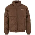 Karl Kani Winterjacke Karl Kani Unisex KM233-052-2 KK Chest Signature Puffer Jacket (1-St) braun S