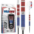 WINMAU Wildcats 22 Gramm Profi Wolfram Steeltip Dartpfeile Set mit Flights und Schäfte