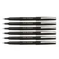 Pilot Fineliner extra fein, 0,4 mm, Schwarz, 6 Stück