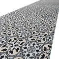 ANRO Küchenteppich Küchenläufer Teppich Läufer Küche waschbar rutschfest Liberty Abwaschbar 120 x 52cm