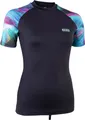 ION LIZZ SS Lycra 2025 tropical palm glitch - M