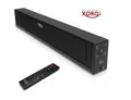 XORO HSB 50 V2 Design 2.0 Soundbar 25 Watt RMS Lautsprecher, Bluetooth, USB, AUX