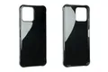 caseroxx Schutzhülle für Telekom T-Phone in schwarz – Flexibles TPU-Case aus stoßfestem Gummi, passgenaue Handy-Tasche mit Kantenschutz & rutschfestem Grip