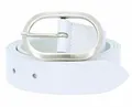 Vanzetti Classics 30mm Leather Belt W100 Gürtel Accessoire White Weiß Neu