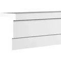 PROFHOME 404102 Architrav Fassadenprofil Stuckleiste Außenstuck 2 m 200 cm x 9 cm x 15,2 cm Weiß
