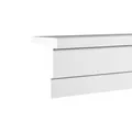 Profhome 404102 Architrav Fassadenprofil Stuckleiste Außenstuck 2 m
