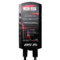 BS-BATTERY Motorrad Batterieladegerät mit Abschaltautomatik & Erhaltungsfunktion