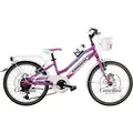 Kinderfahrrad MTB Canellini LINCY 20" - Fuchsia/Hellblau - Fuchsia