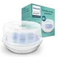 Philips Avent Sterilisator  Mikrowelle für 4 Flaschen SCF281/02 2 Min schnell