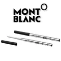 Montblanc Kugelschreibermine Mine Refills B Mystery Black schwarz 2 Stück