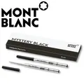 Montblanc Kugelschreibermine Mine Refills B Mystery Black schwarz 2 Stück