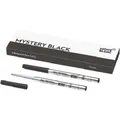 Montblanc Kugelschreibermine Mystery black B Ballpoint Pen-Refill 2er Pack