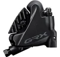 Shimano Scheibenbremse SHIMANO Bremssattel GRX BR-RX400 HR FM Flat-Mount L03A Resin+Kühlrippe