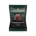 N.100 Kapseln Lollo Coffee Passion Espresso Blend Schwarz Kompatibel Mit Kamera