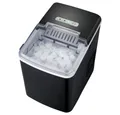 MELISSA Eiswürfelmaschine, Eiswürfel Maschine schwarz 1,85l Ice Cube Maker Leise 120W LED Anzeige