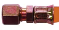 Gasschlauch 80 cm Überwurfmutter 1/4" und Schneidringverschraubung 8mm