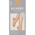 Kunert Cotton Sole 20 Söckchen 3er Pack | 35-38 (I) | Crystal (KU-1005)