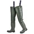 NORWAY - S5 Seestiefel PREMIUM Olivgrün mit Knieverstärkung, Gr.43