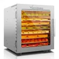 VarmBake Lebensmitteltrockner (Dehydrator) aus Edelstahl, 500 W