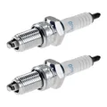 2 Zündkerzen mit Flachdichtsitz NGK Aftermarket-Expertise für u.a. YAMAHA