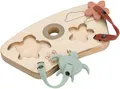 Hauck Puzzle Play Puzzling S, Turtle & Flower, Puzzleteile, aus Holz, für Hauck Play Tray, FSC® - schützt Wald