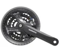 Shimano Fahrradkurbel SHIMANO Kurbelgarnitur ACERA FC-M361 7/8-fach 170 mm 42-32-22 Zähne -
