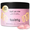 Twisty Lockencreme Curl Cream 250ml - Feuchtigkeitsspendende Lockenpflege, Anti-Frizz Styling Creme für Naturlocken & Wellen mit Sheabutter