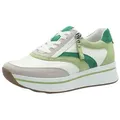 Tamaris WIDE FIT T-FLOW EFFECT, Removable Sock, comfortFit Sneaker T-FLOW EFFECT braun|grün 38 EU