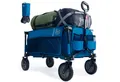 TIMBER RIDGE Bollerwagen Faltbar XXL mit Seitentasche für alle Gelände, 100kg tragbar (1-tlg), mit einziehbarem Griff und 360°-Räder