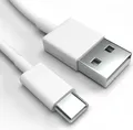 USB-C Ladekabel für Oppo Find X Weiß 2 m Handy Schnellladekabel Datenkabel