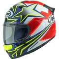 Arai Quantic Stars & Stripes, Integralhelm - Rot/Weiß/Blau/Gelb - XL