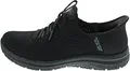 Skechers Damen Virtue-Divinity Sneaker, Schwarz gestrickt, 37 EU