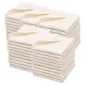 ZOLLNER 50er Set Reinigungstücher 80% Baumwolle, 20% Polyester, Weiß
