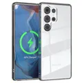 MagSafe Hülle für Samsung Galaxy S25 Ultra Bumper Case Transparent Kameraschutz