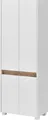 MÖBELPARTNER Badschrank Cosmo 701514 weiß 56,9 x 33,0 x 164,5 cm