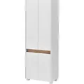 MÖBELPARTNER Badschrank Cosmo 701514 weiß 56,9 x 33,0 x 164,5 cm