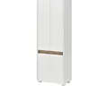 Hochschrank Möbelpartner Cosmo BxHxT 56,9 x 164,5 cm x 33 cm Frontfarbe weiß