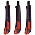 3x Würth 2K Cuttermesser 9mm extrem scharf 071566294 Teppichmesser Papiermesser