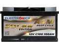 Electronicx Solar Edition Batterie AGM 100 AH 12V Solar Versorgung Solarbatterie