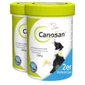 CANOSAN Pellets 2 x 1300 g Grünlippmuschel für Gelenkgesundheit bei Hunden