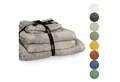 SCHÖNER WOHNEN-Kollektion Handtuch Set SENSE Handtuch Set, Baumwolle (Spar-Set, 1-St), 5er Set (1x 140x70 cm / 2x 100x50 cm / 2x 50x30 cm) in Sand