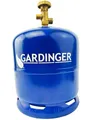 GARDINGER leere befüllbare 2,5 kg Propangasflasche mit Sicherheitsventil (Alternative zur GAZ R907)