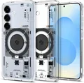Handyhülle für Galaxy S25 Spigen Case Cover Schutz Hülle Transparent-Gemustert