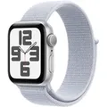 Apple Watch SE 2024 40 mm Silber Sport Loop