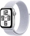 Apple Watch SE (2024) GPS 40mm Aluminiumgehäuse Sport Loop Blaue Wolke